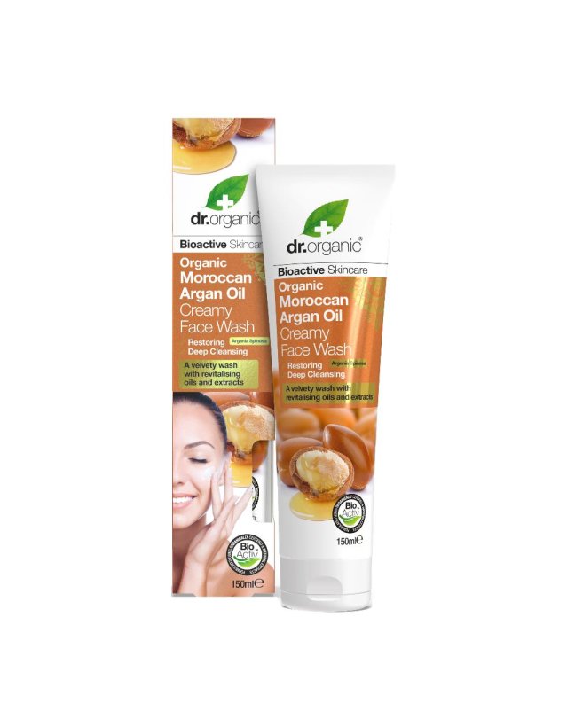 DR ORGANIC ARGAN FACE WASH