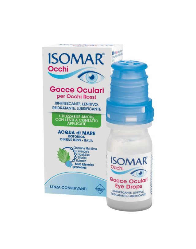 ISOMAR Occhi Collirio 10ml - Per sollievo e arrossamento oculare