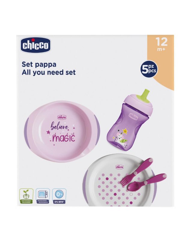 SET PAPPA 12M+ ROSA 162011