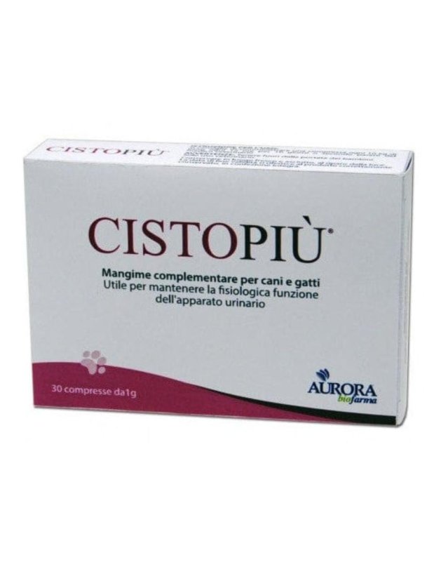 Aurora Biofarma Cistopi&ugrave; 30 Compresse per Cani e Gatti