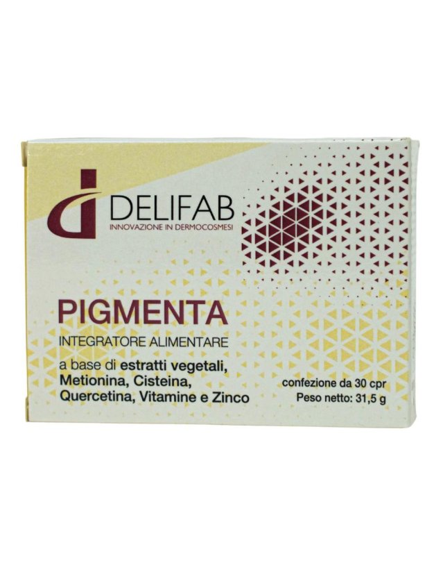 Delifab Pigmenta 30 compresse- Integratore per la Pelle