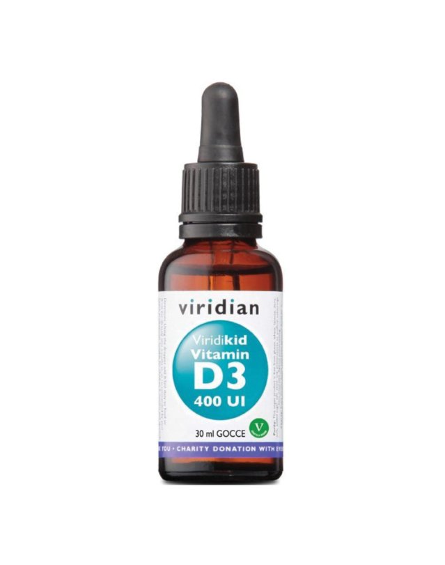 VIRIDIAN Vit.D3  400UI 30ml