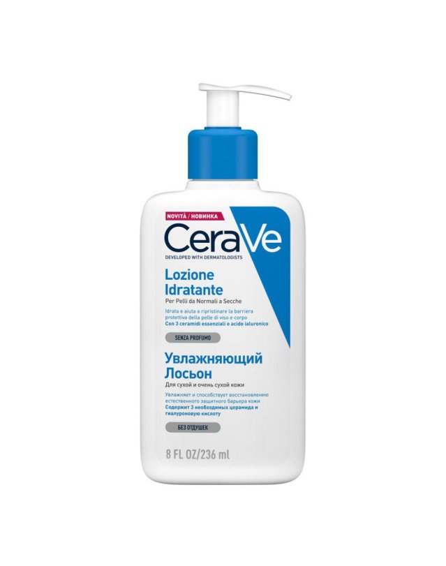 CeraVe Lozione Idratante 236 ml - Trattamento per Pelle Secca