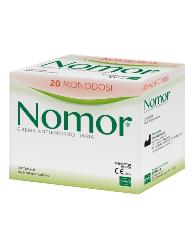 NOMOR 5ML MUCOSA RETTALE 20PZ