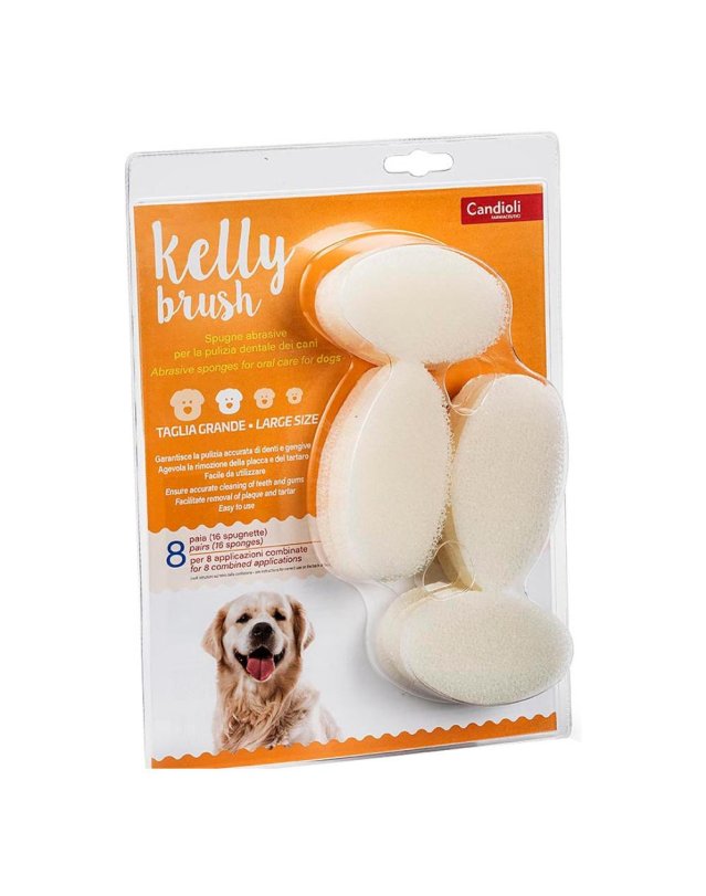 KELLY BRUSH Spugnetta Gr.16pz KELLY BRUSH Spugnetta Gr.16pz