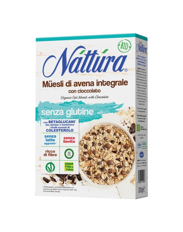 NATTURA Muesli Avena Ciocc300g
