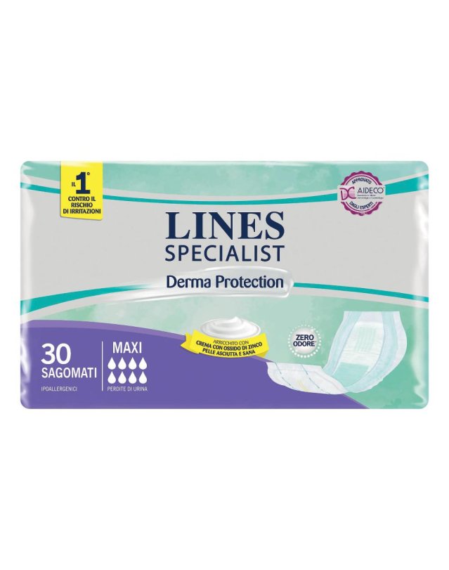 LINES SP DERM Sag.Maxi 30pz