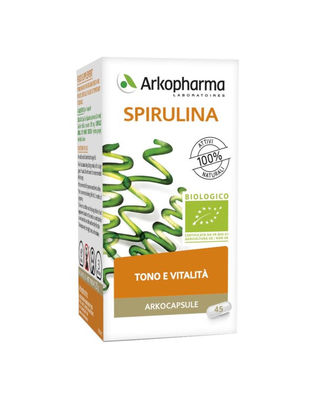 ARKOCAPSULE-SPIRULINA BIO 45CPS