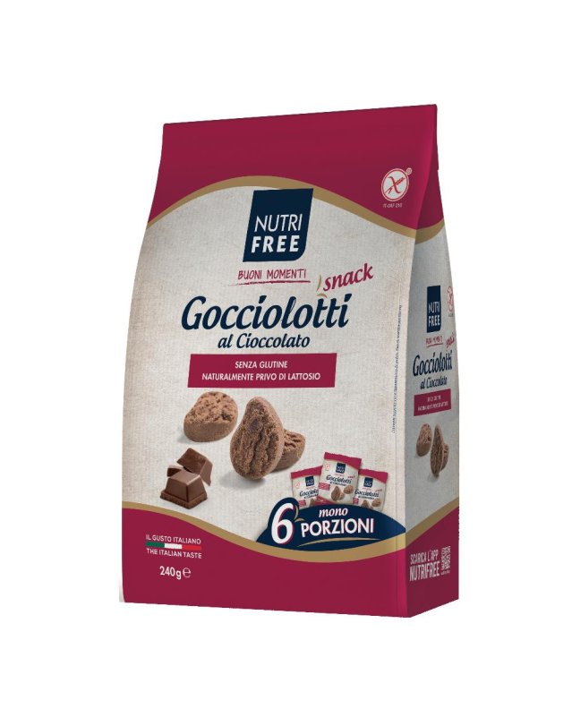 NUTRIFREE Gocciol.Snack 240g