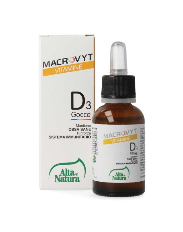 MACROVYT VITAMINA D3 VEG GOCCE