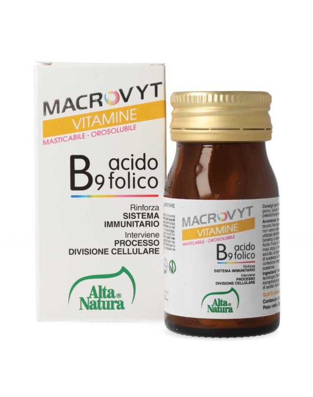 MACROVYT ACIDO FOLICO 40CPR