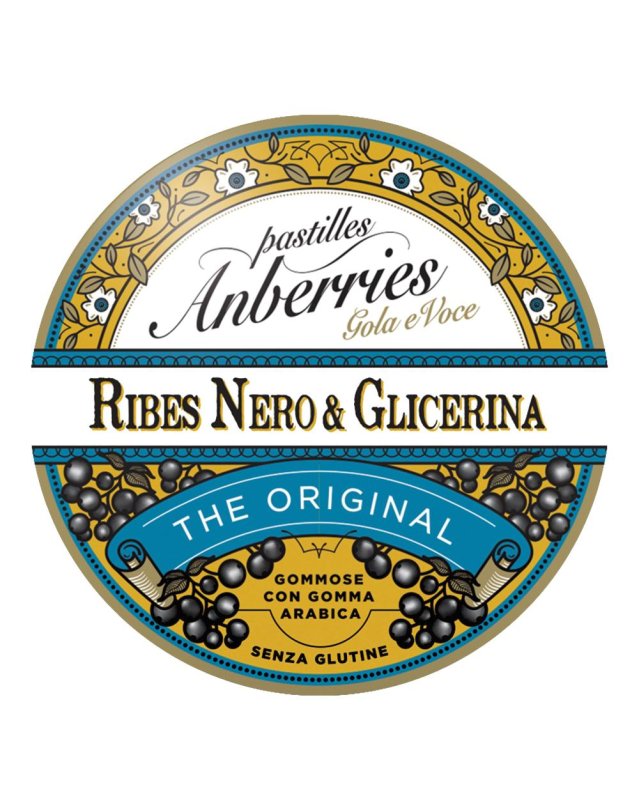 ANBERRIES Past.Ribes-Glicerina