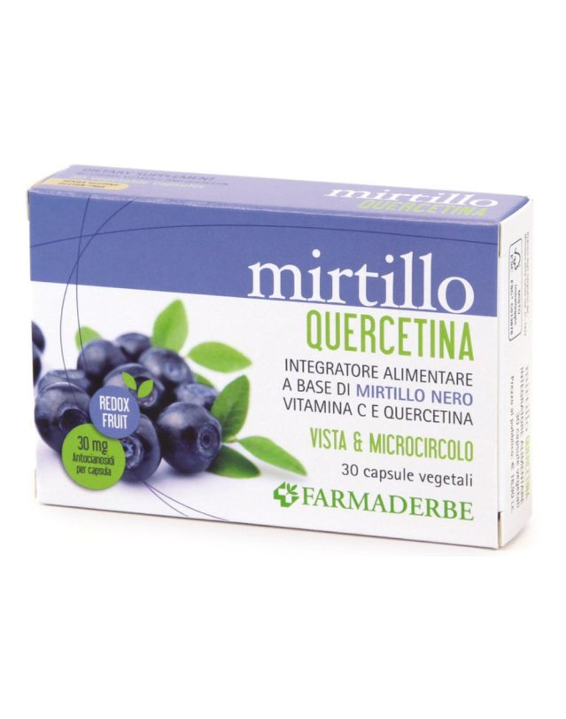 MIRTILLO QUERCETINA 30 Cps FDB