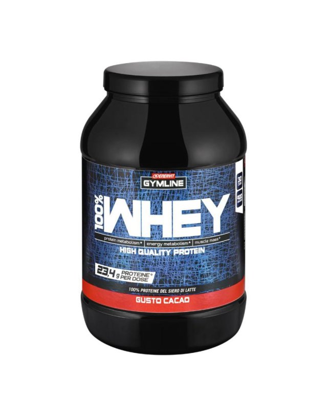 GYMLINE 100% WHEY CONC CACAO900G