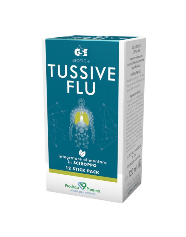 GSE TUSSIVE FLU 12STICKPACK