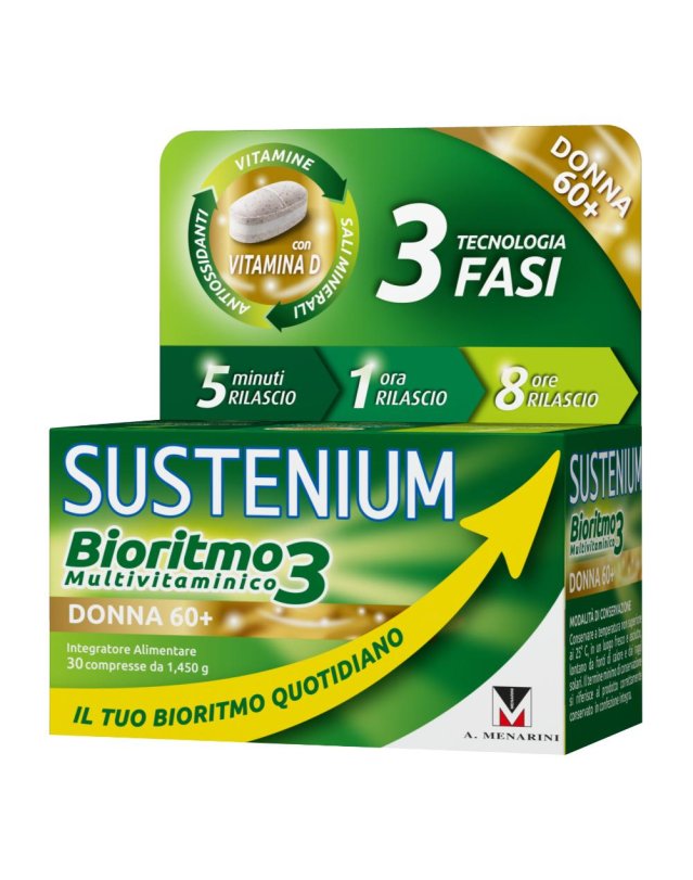 SUSTENIUM BIORITMO3 DO 60+ 30CPR