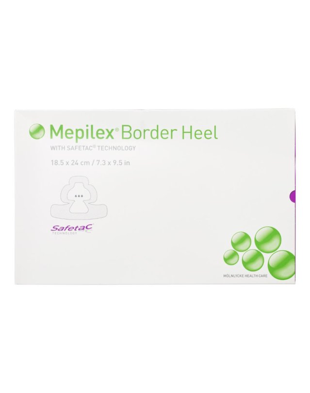 MEPILEX BORDER HEEL 22X23 6PZ MEPILEX BORDER HEEL 22X23 6PZ