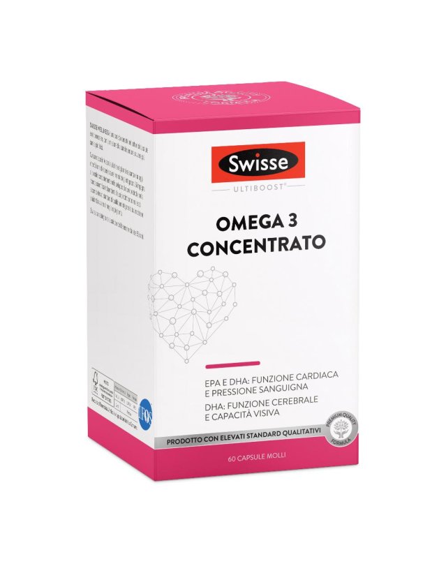 SWISSE OMEGA 3 CONC 60CPS