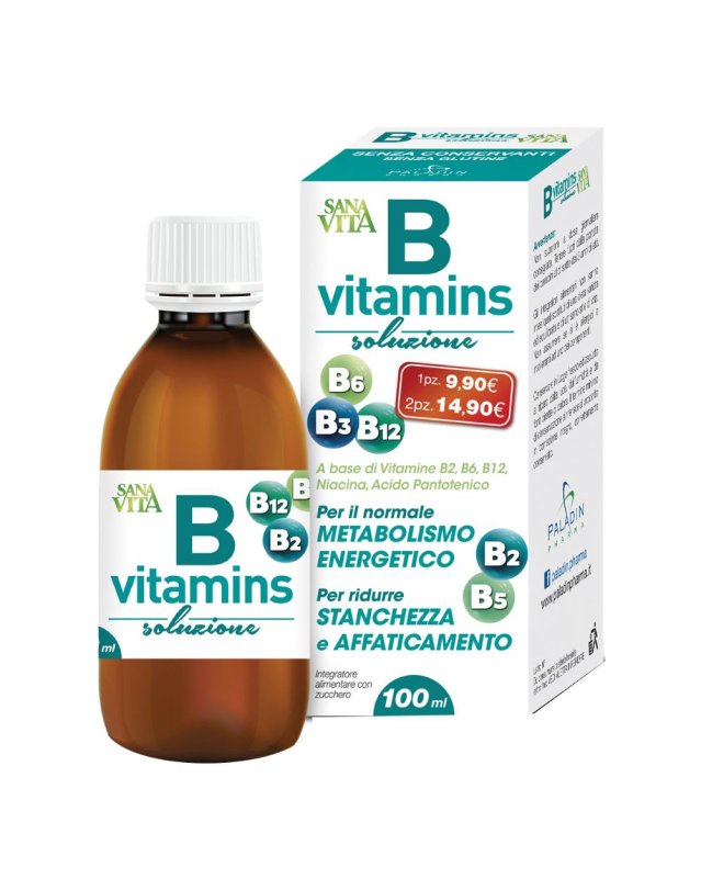 SANAVITA B VITAMINS SOL 100ML