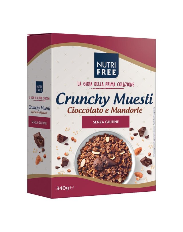 NUTRIFREE CRUNCHY CIOC/MAND 340G