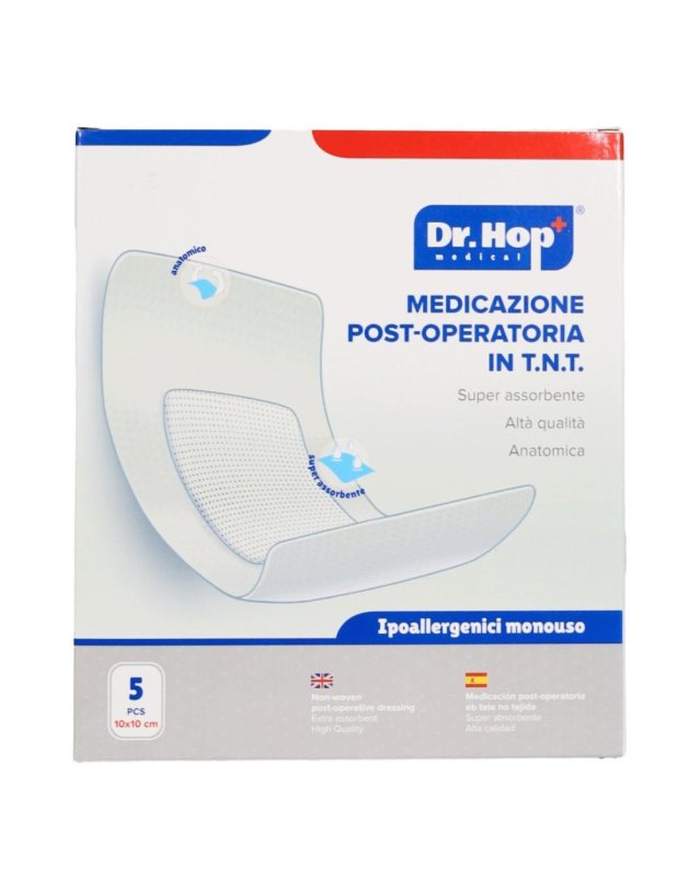 MEDICAZIONE TNT 10x10cm DRHOP MEDICAZIONE TNT 10x10cm DRHOP