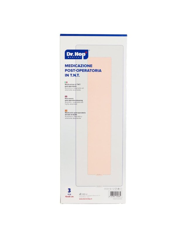 MEDICAZIONE TNT 10x30cm DRHOP MEDICAZIONE TNT 10x30cm DRHOP