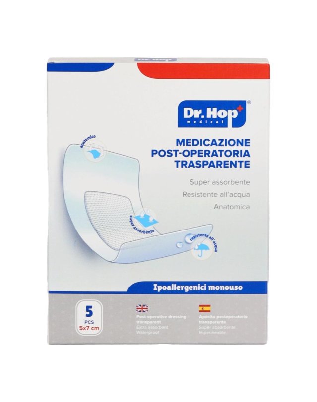 MEDICAZIONE WP 5x 7cm 5pzDRHOP MEDICAZIONE WP 5x 7cm 5pzDRHOP