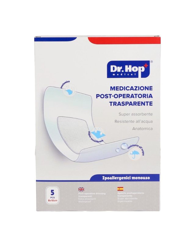 MEDICAZIONE WP 8x10cm 5pzDRHOP MEDICAZIONE WP 8x10cm 5pzDRHOP