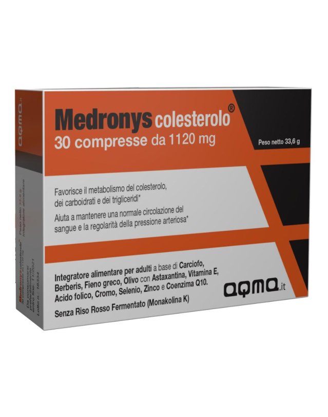 MEDRONYS COLESTEROLO 30CPR