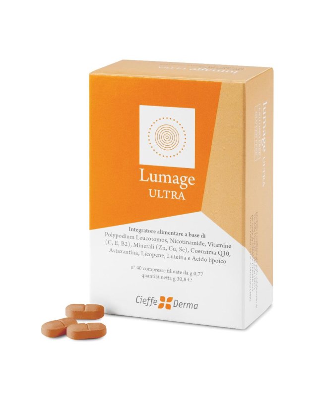 LUMAGE ULTRA 40 Compresse - Integratore antiossidante