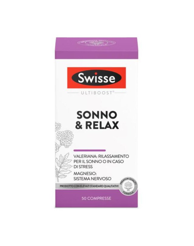 Swisse Sonno e Relax 50 compresse - Integratore per favorire il sonno