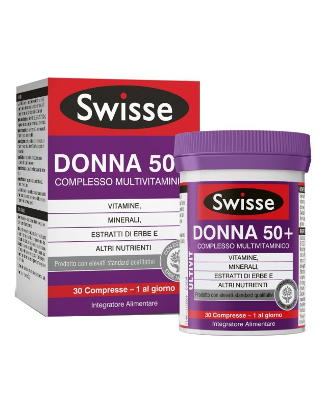 SWISSE MULTIVIT DONNA50+ 30CPR