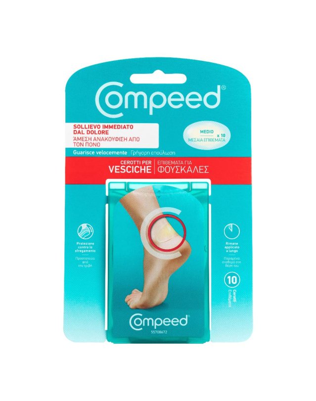 COMPEED CER VESCICHE MEDIO 10PZ