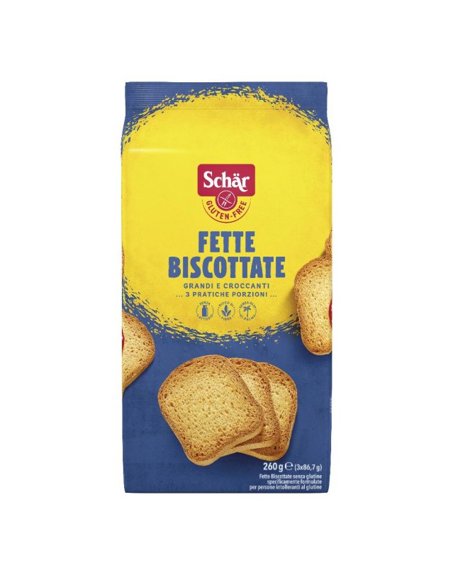 SCHAR FETTE BISCOTTATE 260G