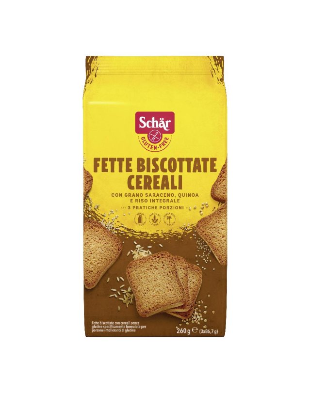 SCHAR FETTE BISC CEREALI 260G