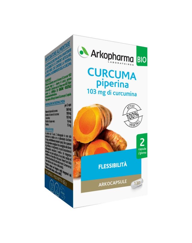 ARKOCAPSULE Curcuma/Pip.130Cps