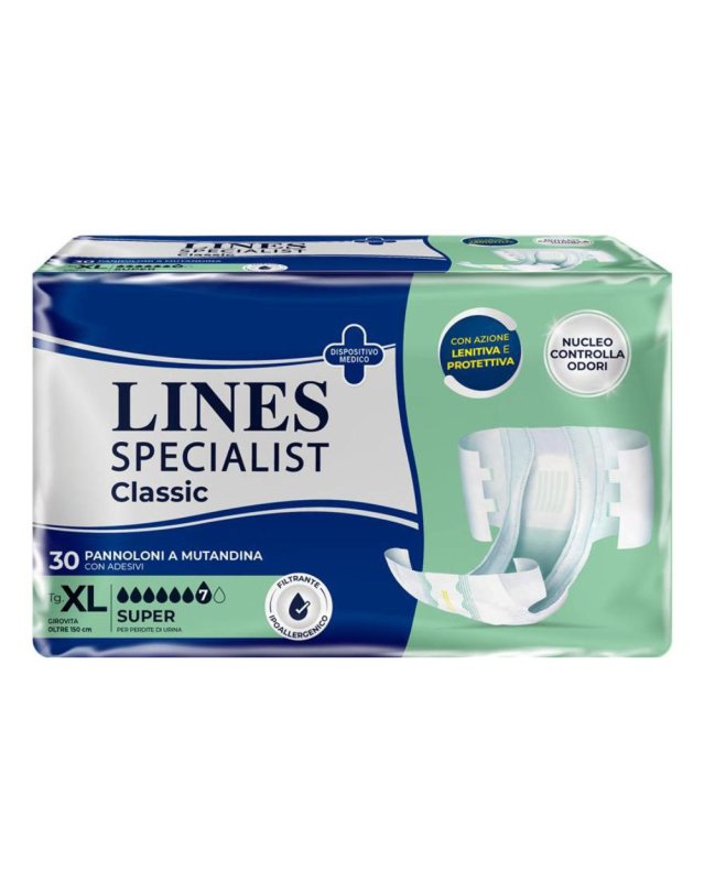 LINES SP.CL.Pann.Mut.Sup.XL30p LINES SP.CL.Pann.Mut.Sup.XL30p