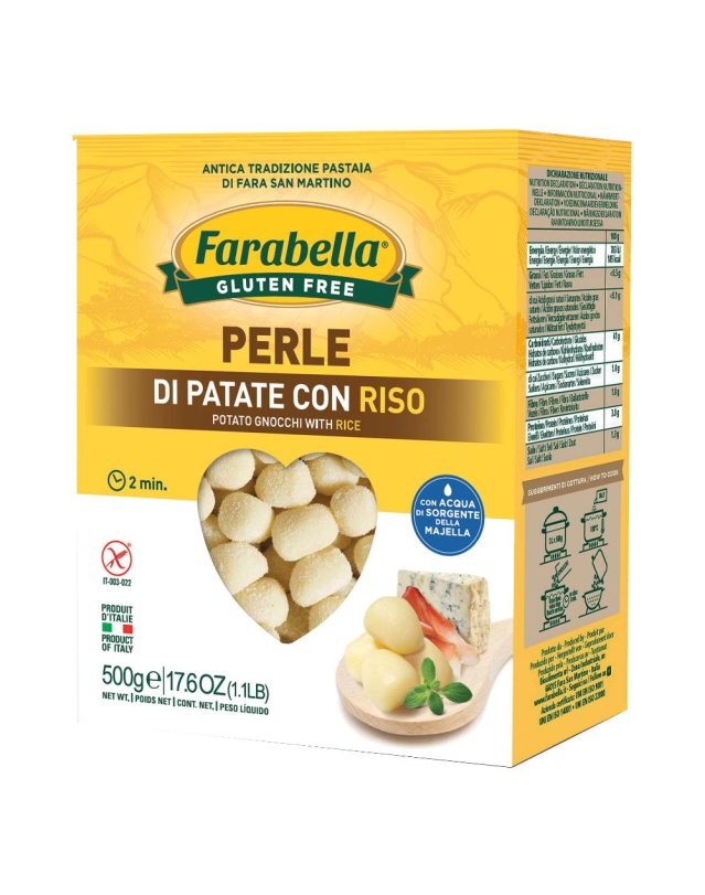 FARABELLA PERLE PATATE RIS500G