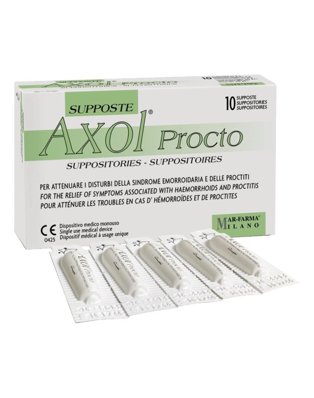 AXOL PROCTO 10SUPPOSTE 2G