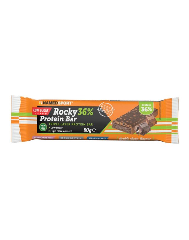 ROCKY 36% PROT BAR DOUB CH 50G