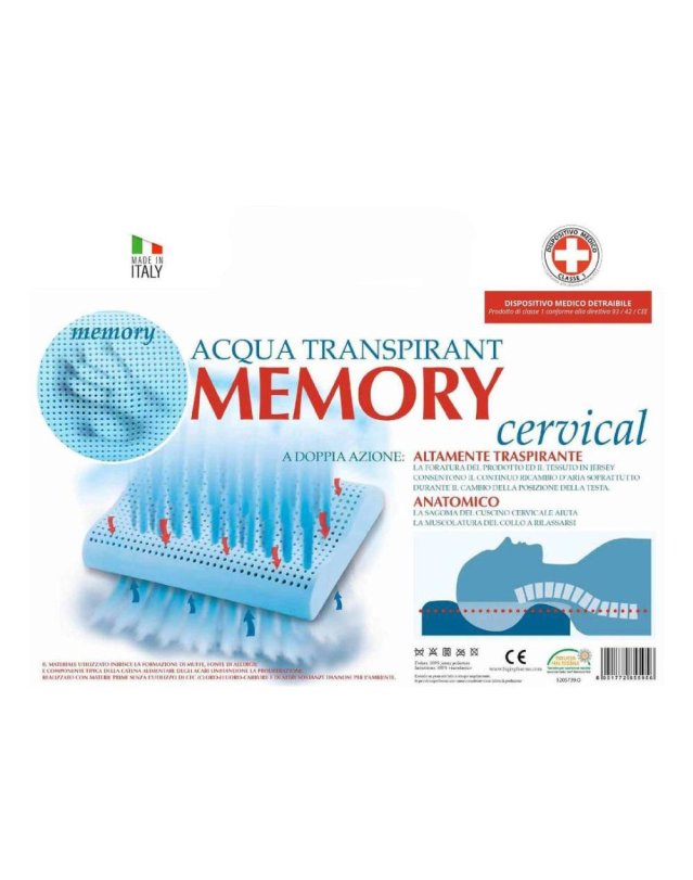 GUANCIALE MEMOCERVICAL ACQUA T