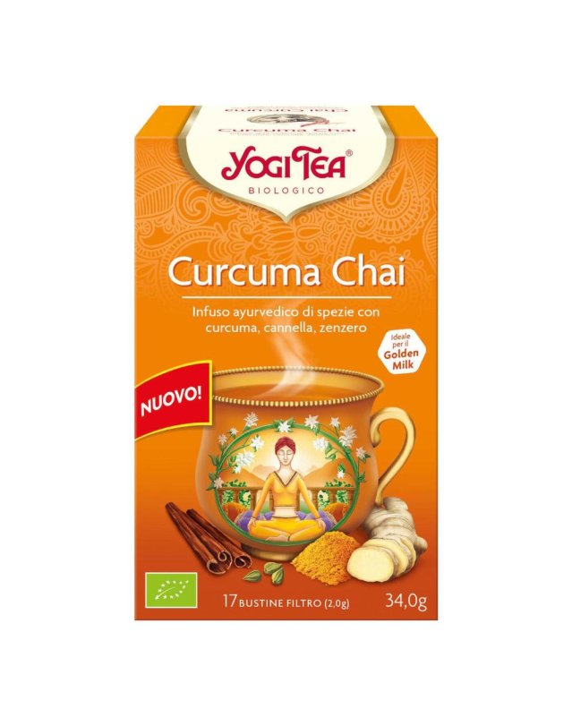 YOGI TEA CURCUMA CHAI INFUS34G