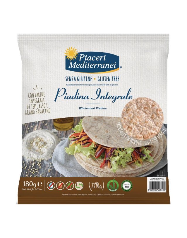 PIACERI MED.Piadina Int.180g