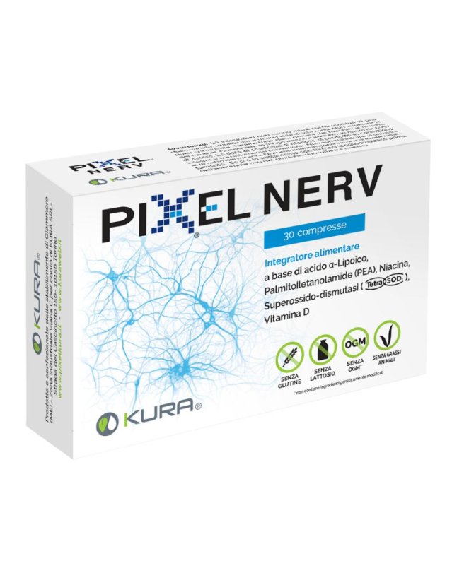 Pixel Nerv 30 compresse- Integratore Antiossidante e per la Vista