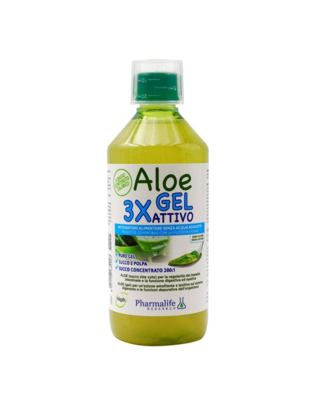 ALOE GEL 3X ATTIVO 500ML ALOE GEL 3X ATTIVO 500ML