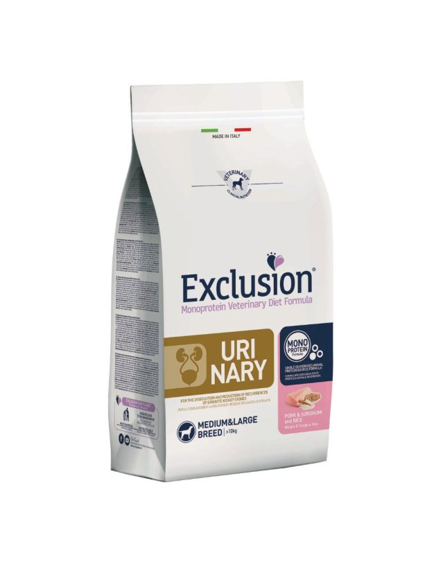 V EXCLUSION MD URI PO/RI ML 12KG
