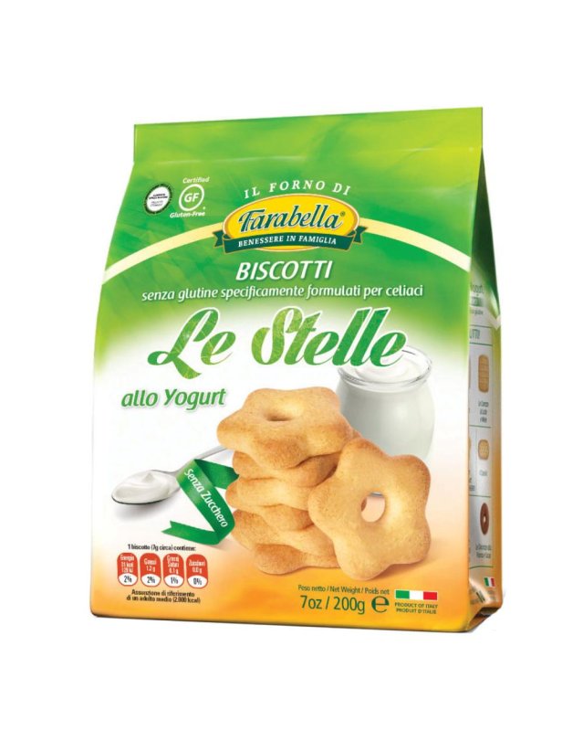 FARABELLA Bisc.Stelle Yog.200g