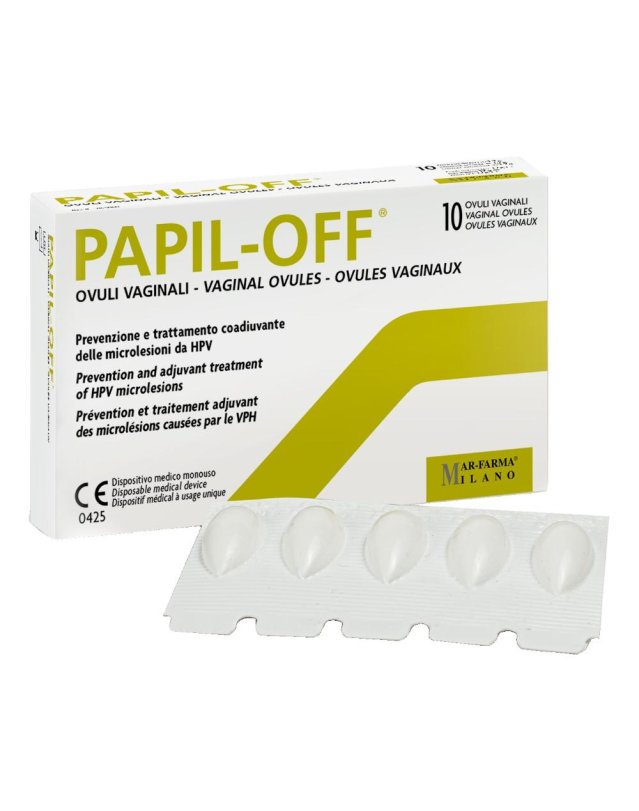 PAPIL-OFF OVULI VAGINALI 10PZ