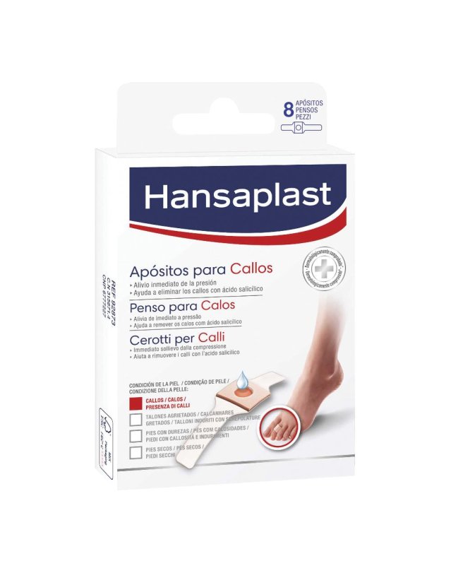 HANSAPLAST CEROTTI CALLI 8PZ