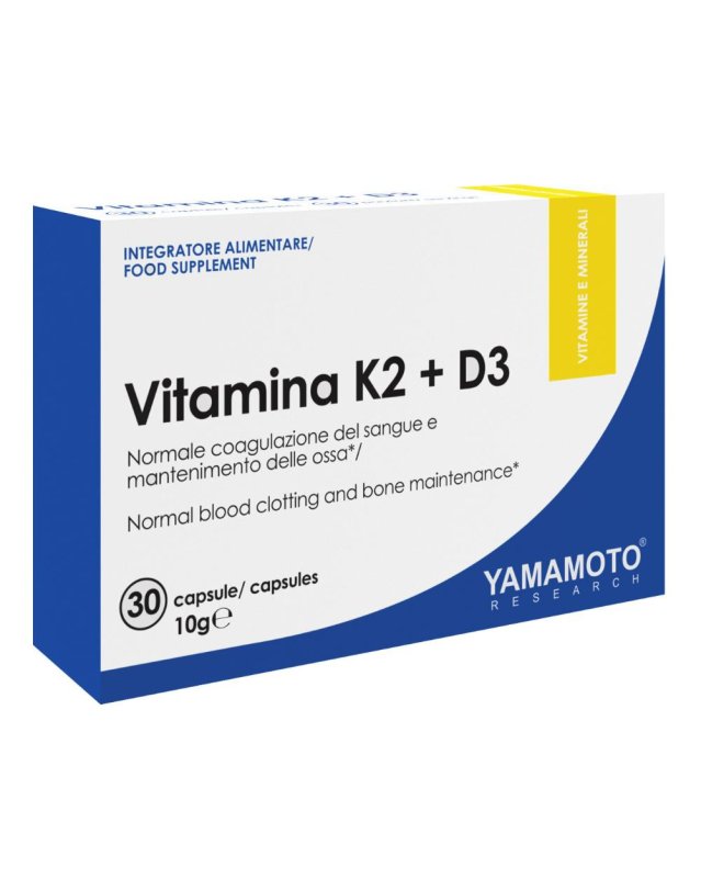 YAMAMOTO R VITAM.K2+D3 30CPS